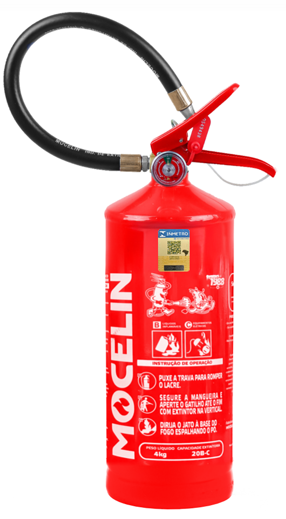 Extintor 4kg ABC