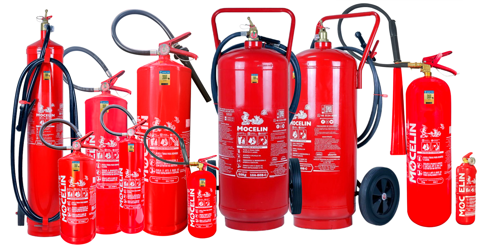 Extintores certificados diversos modelos